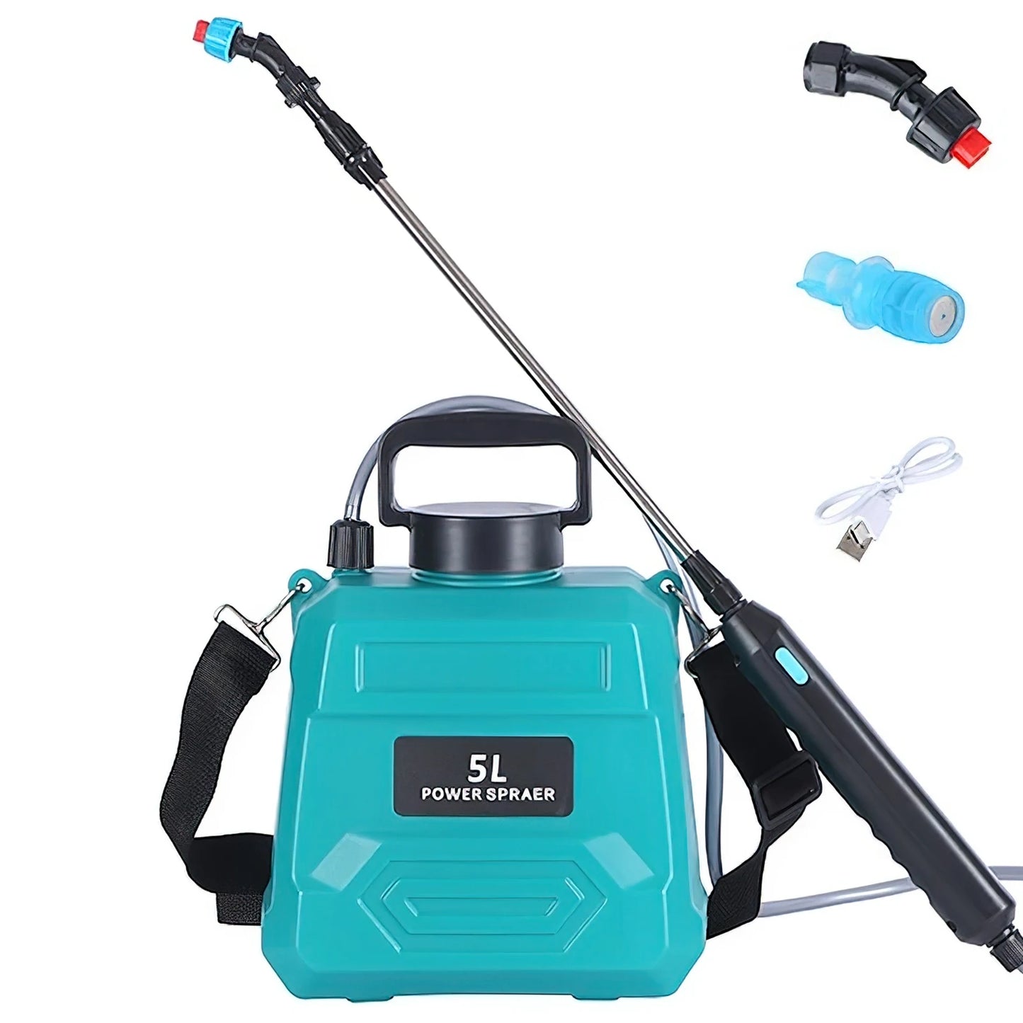 8L Electric Sprayer Garden Automatic atomic USB Rechargeable Plant Sprayer boot sprinting water Can Garden Irrigation