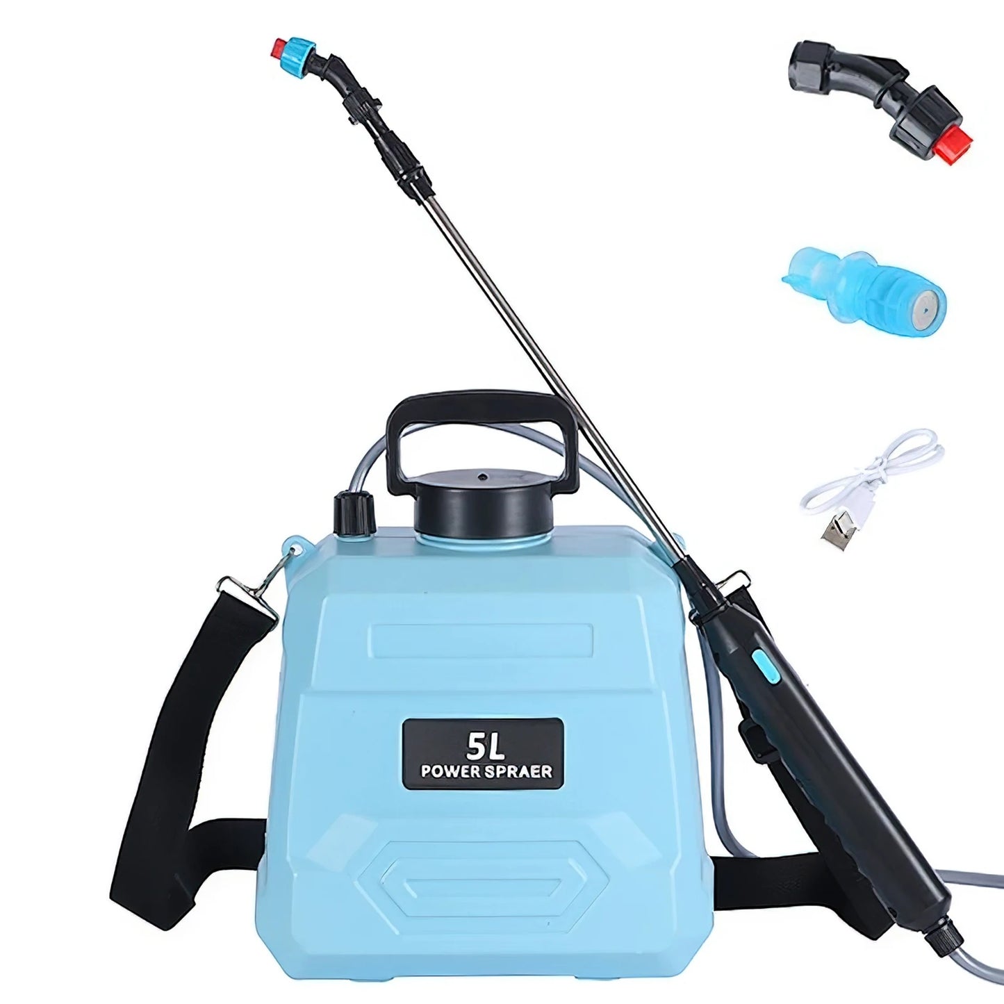 8L Electric Sprayer Garden Automatic atomic USB Rechargeable Plant Sprayer boot sprinting water Can Garden Irrigation