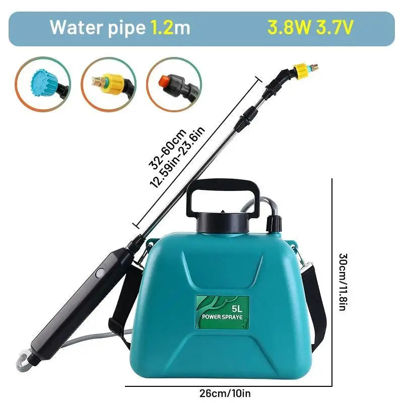8L Electric Sprayer Garden Automatic atomic USB Rechargeable Plant Sprayer boot sprinting water Can Garden Irrigation
