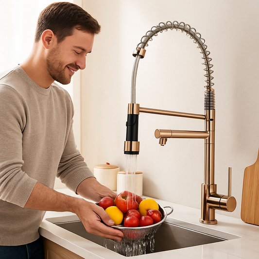 Douchette mitigeur cuisine-Carmé