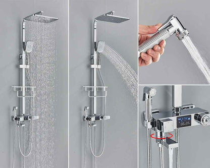 Robinetterie de douche thermostatique-Alphée