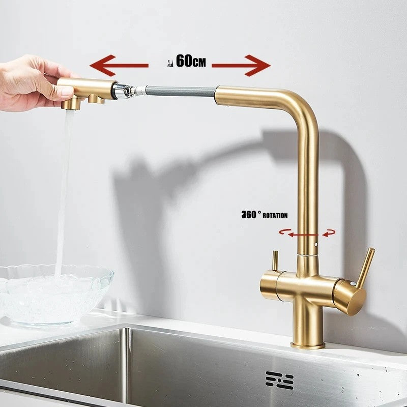 Robinets d'evier cuisine-Attis