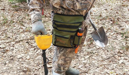 Metal Detector Finds Bag All Terrain Garden Detecting Pouch Accessories  Digger Tools Bag