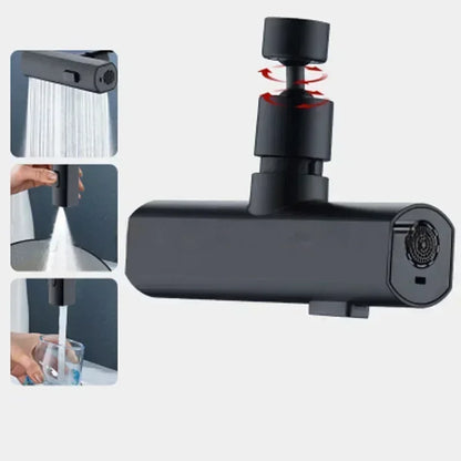 New Kitchen Waterfall Three-mode Universal Swivel Extension Faucet Splash-proof Nozzle Sink Multi-function