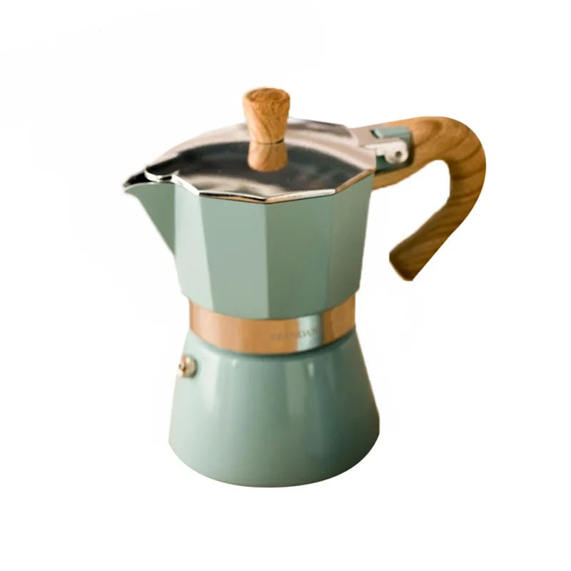150/300ml Aluminum Italian Style Moka Pot Espresso Coffee Maker Percolator Stove Top Pot Stovetop Coffee Maker Kitchen Tools
