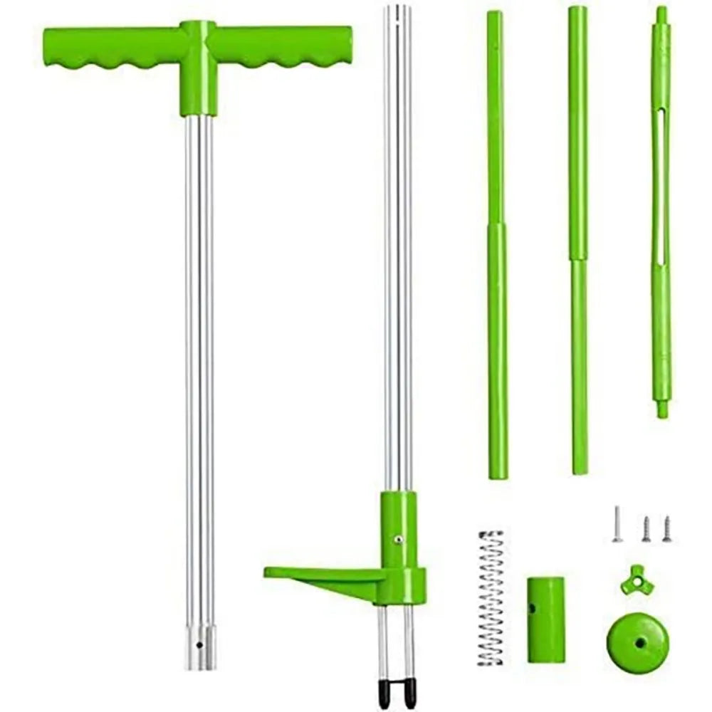 Weed Puller Long Handle Stand Up Weeder Garden Weeding Tool Weed Hound Weed Puller For Dandelion,, Standup Weed Root Grabber