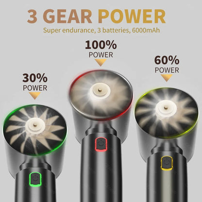 CENRR Mini Car Vacuum Cleaner 360000PA Powerful Wireless Cordless Car Cleaner Handheld Cleaning Machine Portable Vacuum Cleaner