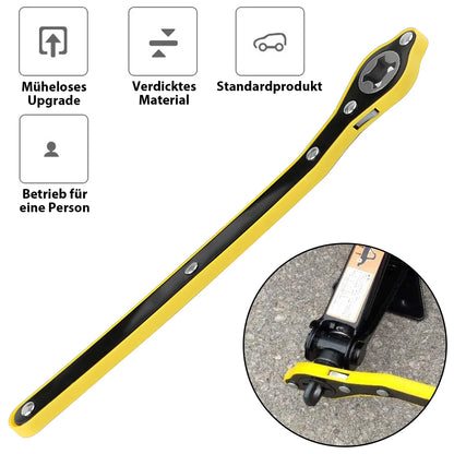 2.5T 1.5T car jacks 2 in 1 Manual Lift Jack Car Repair Tool Lifting Tool with Labor-saving Ratchet Wrench Foldable Jack for Car