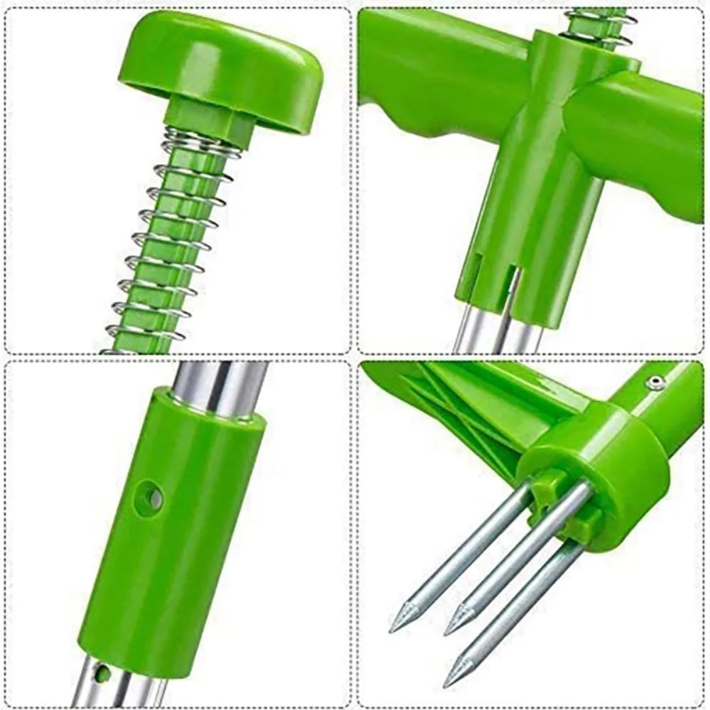 Weed Puller Long Handle Stand Up Weeder Garden Weeding Tool Weed Hound Weed Puller For Dandelion,, Standup Weed Root Grabber
