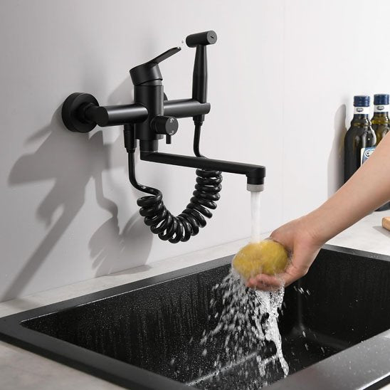 robinet de cuisine avec douchette